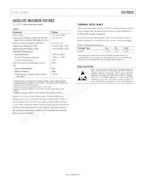 ADE9000ACPZ Datasheet Page 9