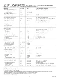 ADF4001BRU-REEL7 Datasheet Page 2