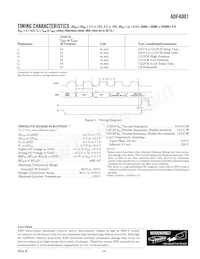 ADF4001BRU-REEL7 Таблица данных Страница 3