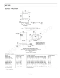 ADF4001BRU-REEL7 Datasheet Pagina 16