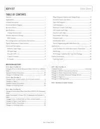 ADF4107BRU-REEL7 Datasheet Pagina 2