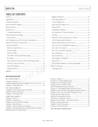 ADF4154BCPZ-RL7 Datasheet Pagina 2