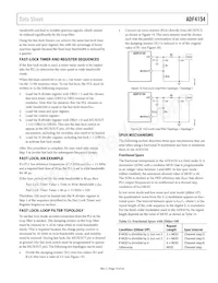 ADF4154BCPZ-RL7 Datasheet Pagina 19