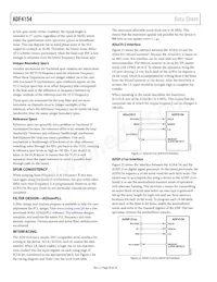 ADF4154BCPZ-RL7 Datasheet Pagina 20