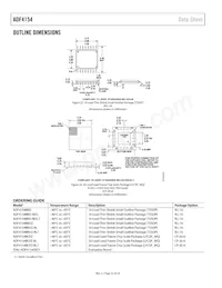 ADF4154BCPZ-RL7 Datasheet Pagina 22