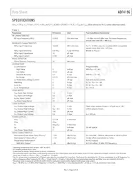 ADF4156BRUZ-RL Datasheet Page 3