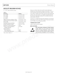 ADF4350BCPZ-RL Datasheet Page 6