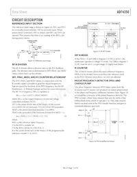 ADF4350BCPZ-RL Datasheet Pagina 11