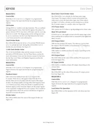 ADF4350BCPZ-RL Datasheet Pagina 20