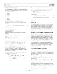 ADF4350BCPZ-RL Datasheet Pagina 21