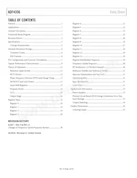 ADF4356BCPZ-RL7 Datenblatt Seite 2