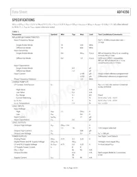 ADF4356BCPZ-RL7 Datenblatt Seite 3