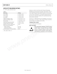 ADF4360-0BCPZRL Datasheet Pagina 6
