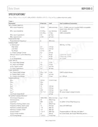 ADF4360-3BCPZRL Datasheet Pagina 3