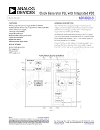 ADF4360-9BCPZRL Cover