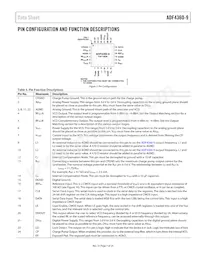 ADF4360-9BCPZRL Datasheet Pagina 7