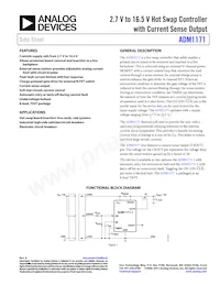 ADM1171-2AUJZ-RL7 Datasheet Cover