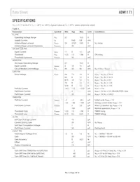 ADM1171-2AUJZ-RL7 Datasheet Pagina 3