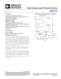 ADM1270ACPZ-R7 Datasheet Copertura
