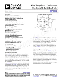 ADP1851ACPZ-R7 Datasheet Copertura