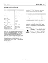 ADP1871ACPZ-0.6-R7 Datasheet Pagina 5