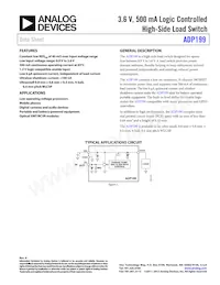 ADP199ACBZ-R7 Datasheet Copertura