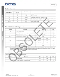 AP2820AMMTR-G1-01 Datasheet Page 2