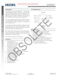 AP3581BMPTR-G1 Datasheet Copertura