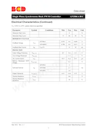 AP3586CMTR-G1 Datasheet Page 7