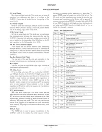 CAT5251WI-50-T1 Datasheet Pagina 3