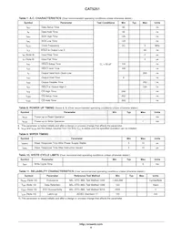 CAT5251WI-50-T1 Datasheet Pagina 6