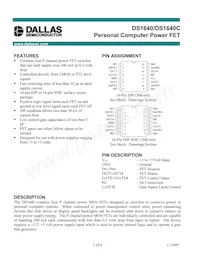 DS1640S+T&R Datasheet Copertura