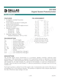 DS1806E-100+T&R Datenblatt Cover