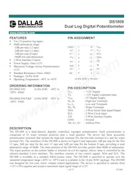 DS1808Z-050+T&R Datasheet Copertura