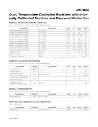 DS1856E-030+T&R Datasheet Pagina 3