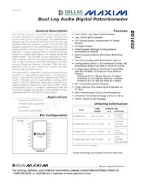 DS1882Z-050+T&R Datasheet Copertura