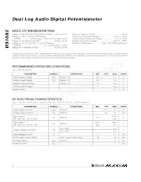 DS1882Z-050+T&R Datasheet Pagina 2