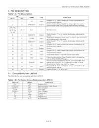 DS21610SN/T&R數據表 頁面 3