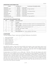 DS2438AZ/T&R Datasheet Page 2