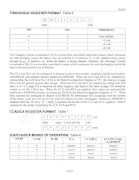 DS2438AZ/T&R Datasheet Pagina 8