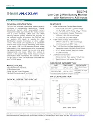 DS2746G-C02+T&R Datenblatt Cover