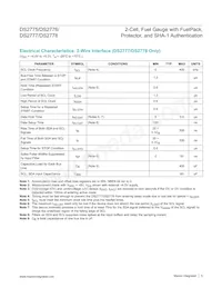 DS2777G+T&R Datasheet Page 5