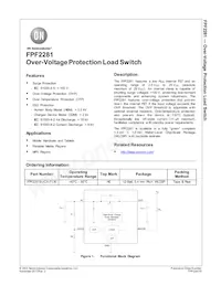 FPF2281BUCX-F130 Datasheet Copertura