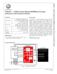 FSA831L10X-F131 Datasheet Cover
