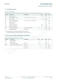 HEF4094BTT-Q100J數據表 頁面 5