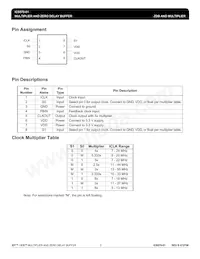 ICS570GI-01T Datasheet Page 2