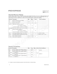 IPS032G Datasheet Pagina 2