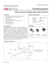 IPS7091STRLPBF Datenblatt Cover