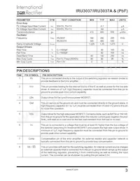 IRU3037ACSTRPBF Datasheet Pagina 3