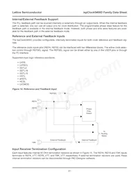 ISPPAC-CLK5410D-01SN64I Datasheet Page 21